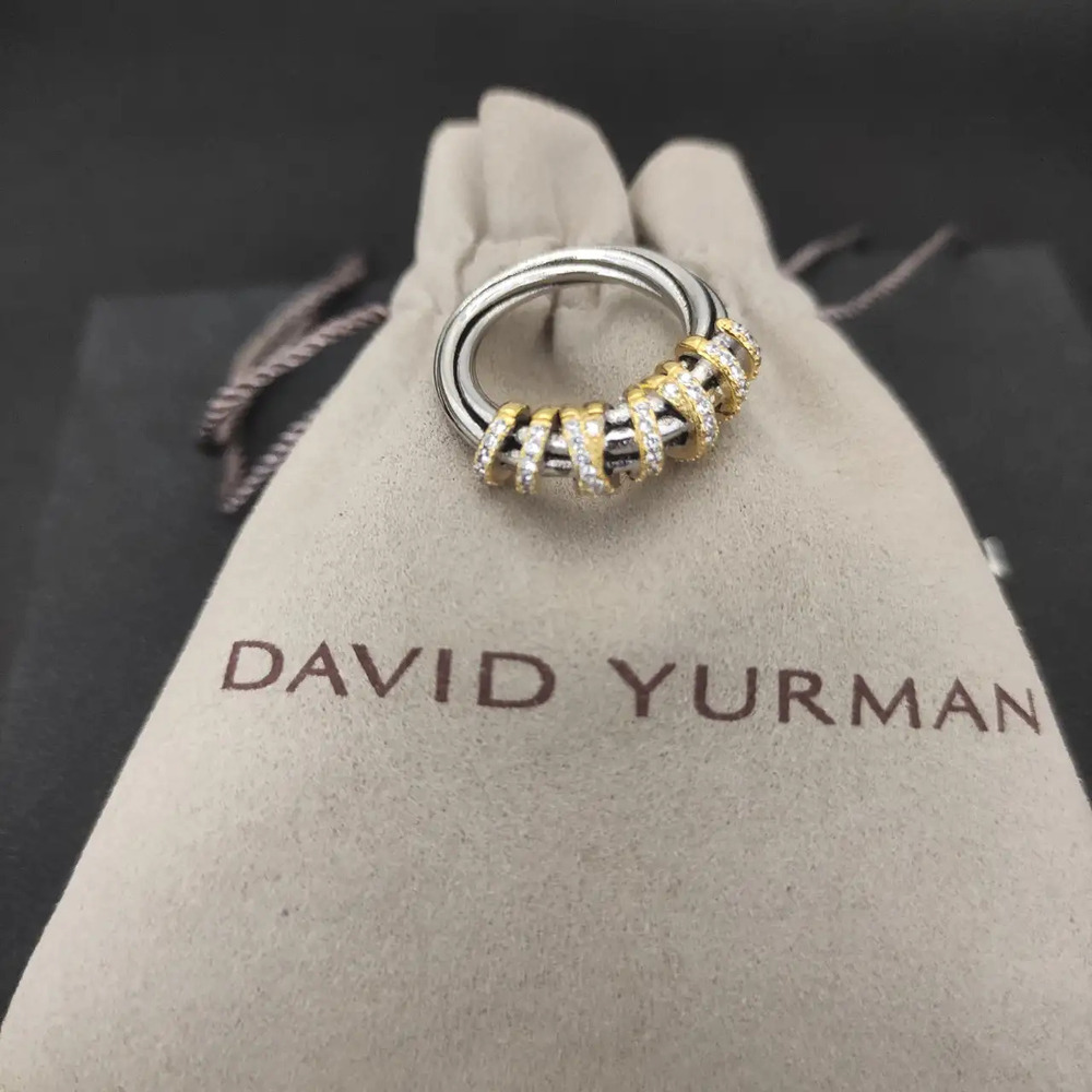 David Yurman Rotating Curved Ring